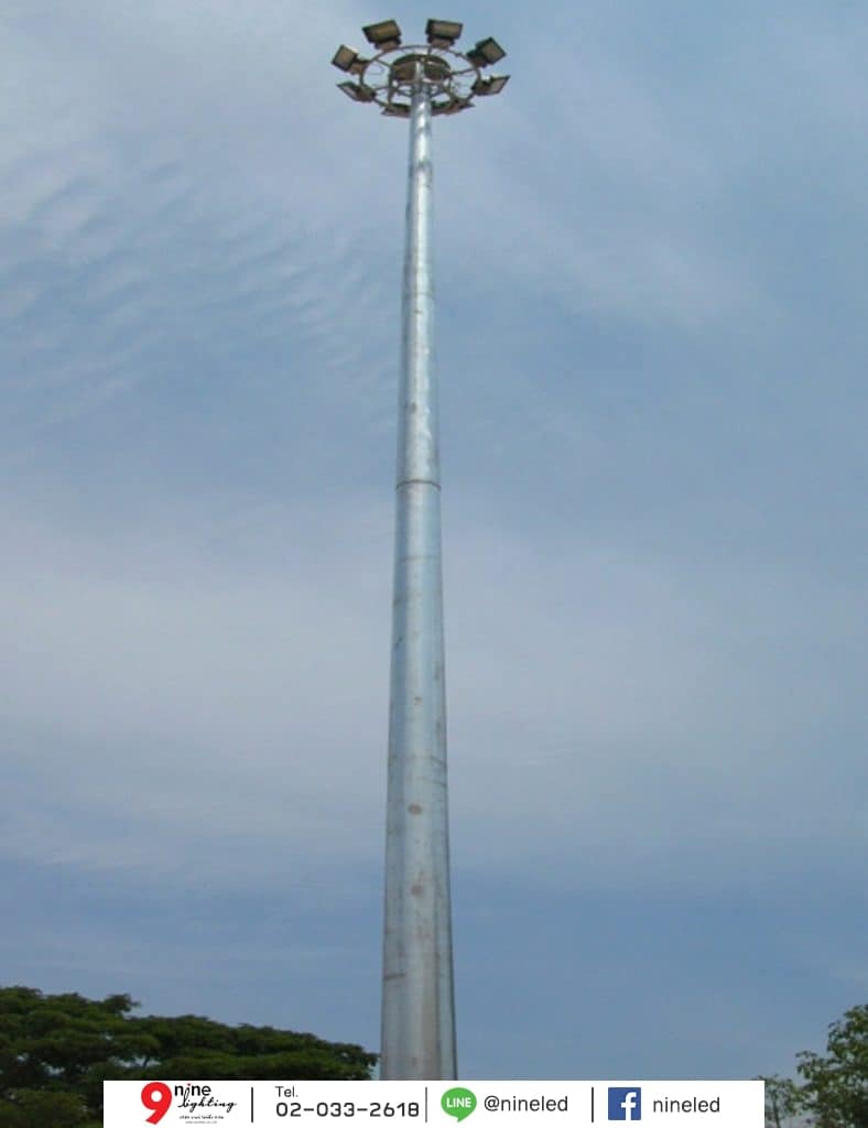 เสาไฮแมส สูง 30 เมตร