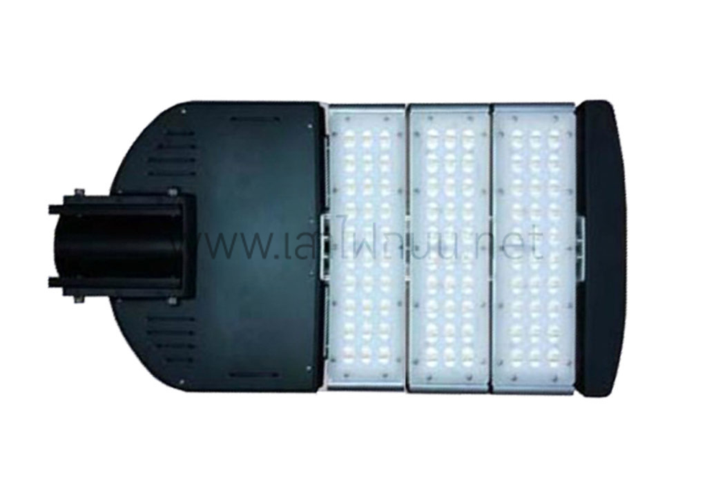 โคมไฟถนน led street light 90w วอร์มไวท์ gata