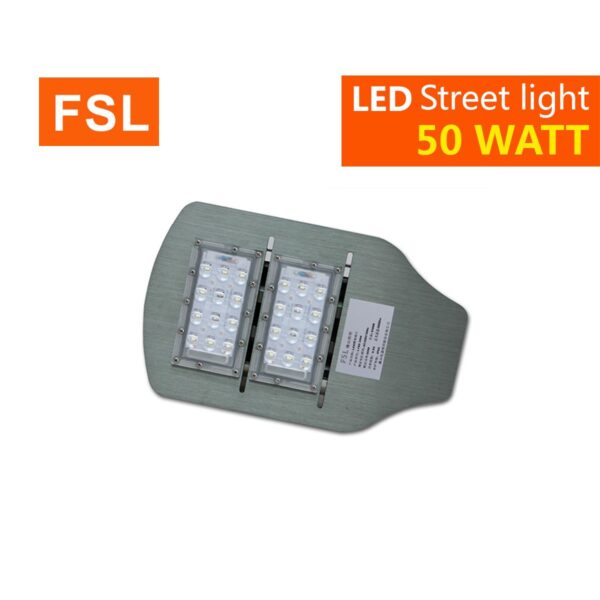 โคมไฟถนน led street light 50w วอร์มไวท์ fsl