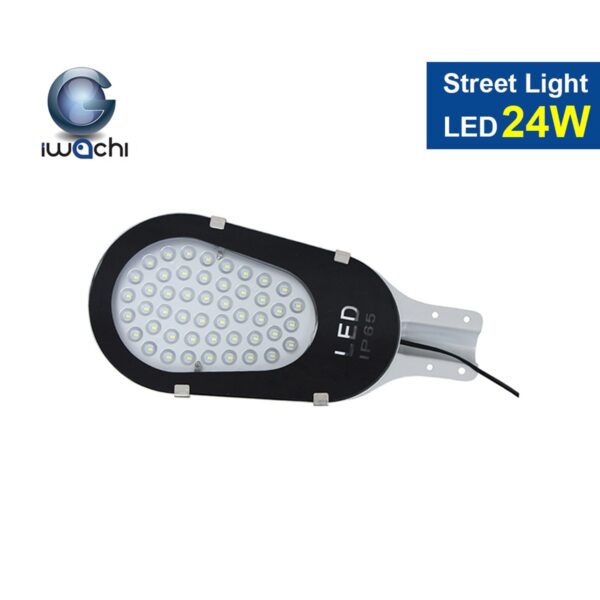 โคมไฟถนน LED Street Light พร้อมขายึด 24w (เดย์ไลท์) IWACHI