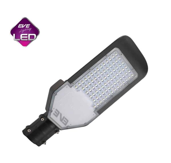 โคมไฟถนน LED Flat 80W (เดย์ไลท์) EVE