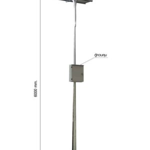 โคมไฟถนนโซล่าเซลล์ 30W GK-C W.L. lighting