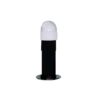 โคมไฟสนามหญ้า โป๊ะแก้วกลมสีนม รุ่น PU-217W (B)
