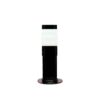 โคมไฟสนามหญ้า โป๊ะแก้วหัวน็อตสีนม รุ่น PU-216-W (B)