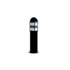โคมไฟสนามหญ้า โป๊ะแก้วหัวหมวกสีนมและสีใส รุ่น KU-213 (B)