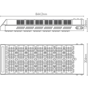 ขนาดโคมไฟถนน 300w RICHLED