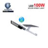 โคมไฟถนนโซล่าเซลล์ LED 100W SMD IWACHI