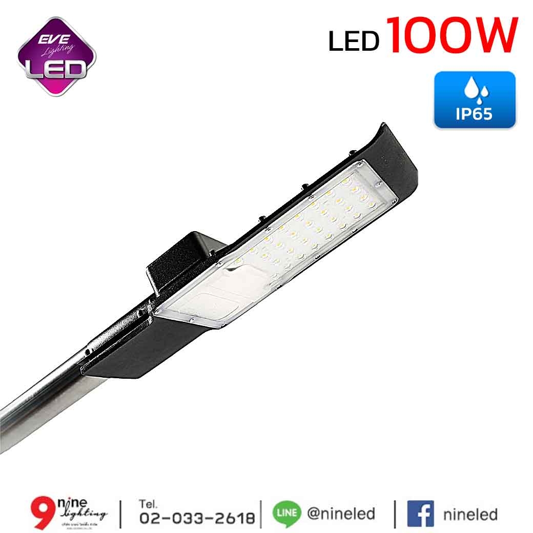 โคมไฟถนน LED 100w EVE Street Light Fly