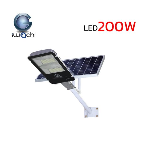 โคมไฟถนนโซล่าเซลล์ LED 200W IWACHI