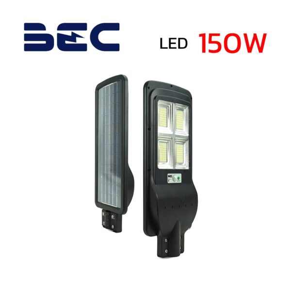 โคมไฟถนนโซล่าเซลล์ LED 150W รุ่น BEC OSLO