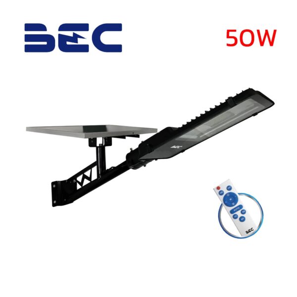 โคมไฟถนนโซล่าเซลล์ LED 50W BEC PASO