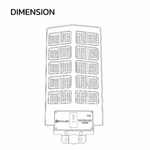 DIMENSION-โคมไฟถนนโซล่าเซลล์-LED-1000W-RICHLED-SUNLIGHT