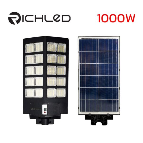 โคมไฟถนนโซล่าเซลล์-LED-1000W-RICHLED-SUNLIGHT