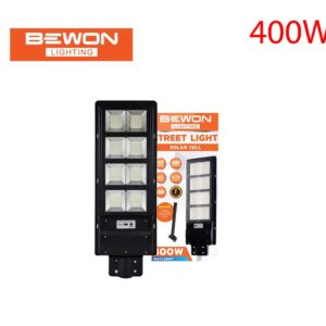 โคมไฟถนนโซล่าเซลล์ BEWON BUILD IN 400W
