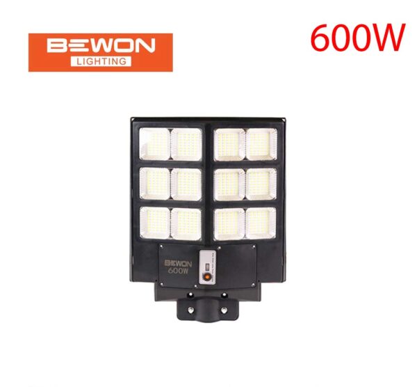 โคมไฟถนนโซล่าเซลล์ BEWON BUILD IN 600W